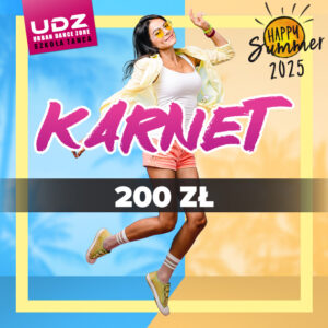 Karnet na Happy Summer - 5 zajęć na tygodniowe zajęcia grupowe w Szkole UDZ
